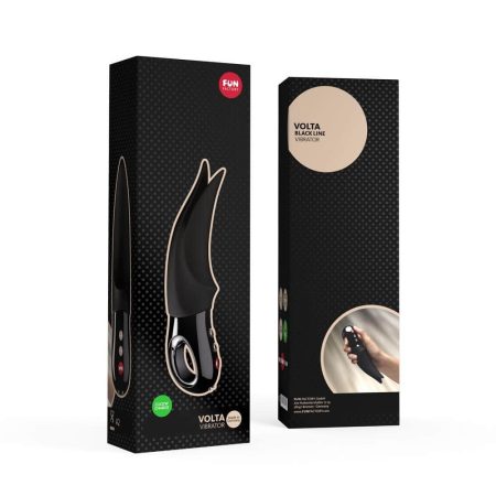 Fun Factory Volta - csikló vibrátor (fekete)