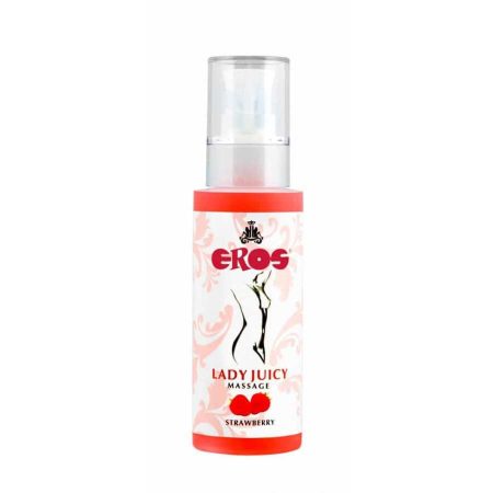 Eros melegítő hatású, eper illatú masszázsgél  125 ml