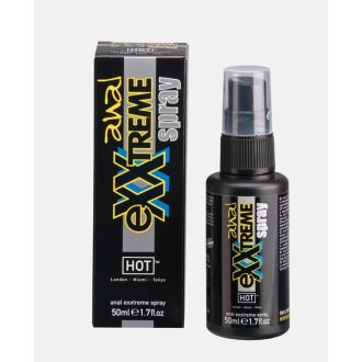 HOT eXXtreme anal - Nyugtató síkosító anál spray (50ml)