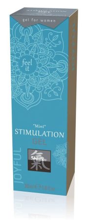 HOT Shiatsu Joyful - stimuláló krém nőknek - menta (30ml)