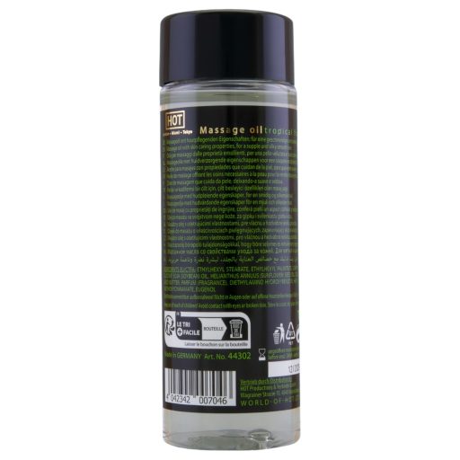 HOT bőrápoló masszázsolaj - trópusi gyümölcs (100 ml)