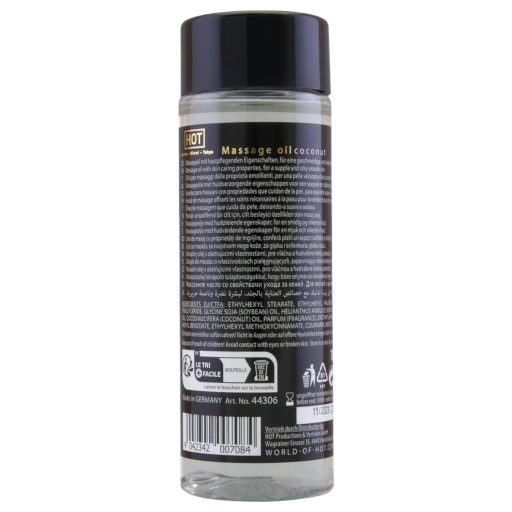 HOT bőrápoló masszázsolaj - kókusz (100 ml)