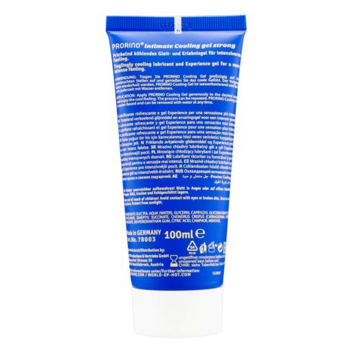 HOT Prorino - erős hűsítő intim krém férfiaknak (100ml)