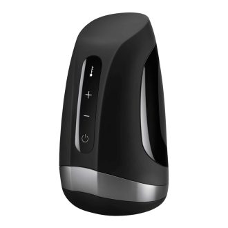   / Satisfyer Men Heat Vibration - melegítő makkvibrátor (fekete)