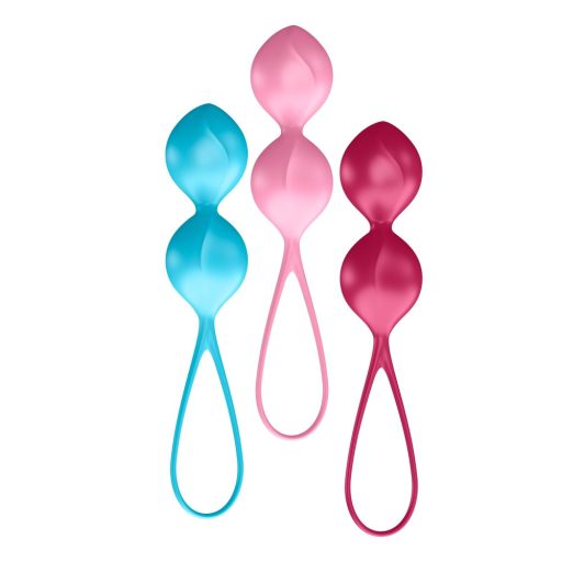 Satisfyer V Balls - gésagolyó duó szett (3 részes)