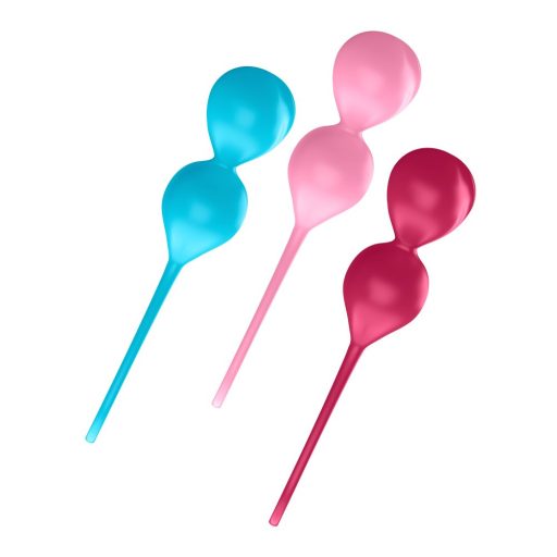 Satisfyer V Balls - gésagolyó duó szett (3 részes)