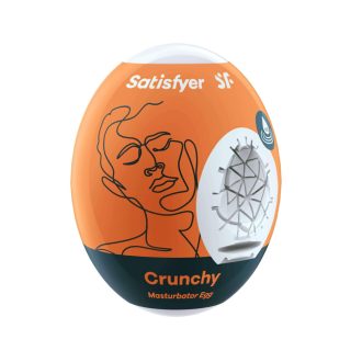 Satisfyer Egg Crunchy - tojás maszturbátor (1db)