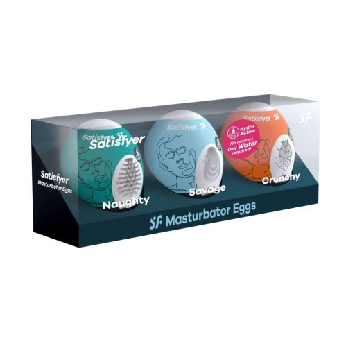 Satisfyer Egg NSC - tojás maszturbátor szett (3db)