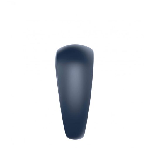 Satisfyer Power Ring - vízálló vibrációs péniszgyűrű (szürke)