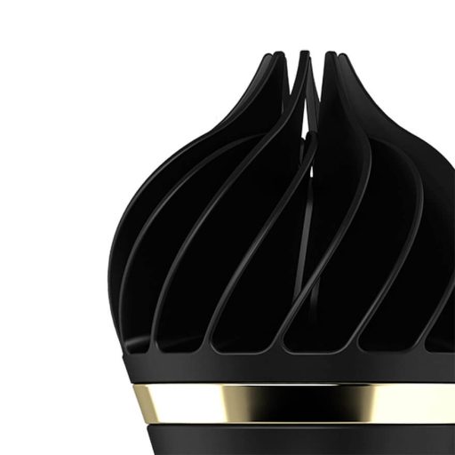 Satisfyer Sweet Treat - akkus, forgó csikló vibrátor, csiklóizgató (fekete)