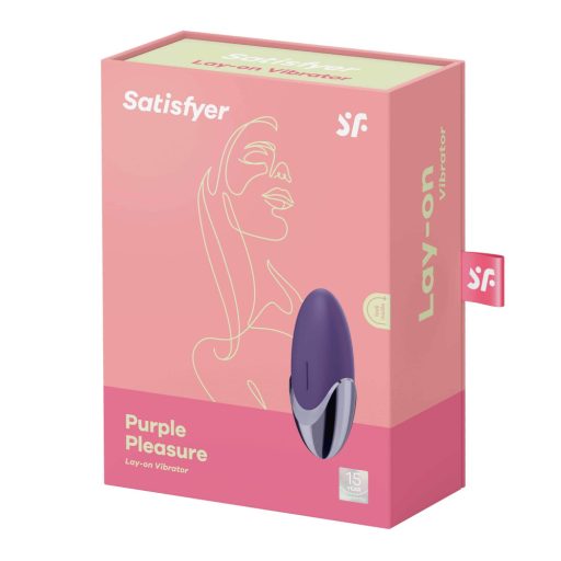 Satisfyer Purple Pleasure - akkus csikló vibrátor (lila)