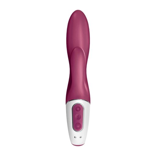 Satisfyer Heated Affair - melegítő, csiklókaros vibrátor (piros)