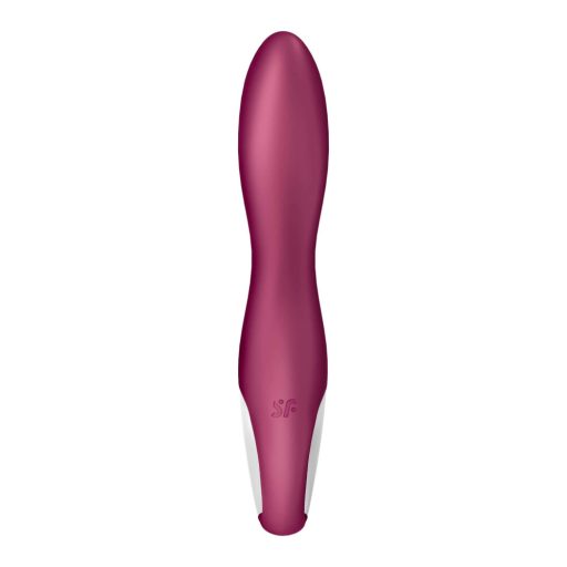 Satisfyer Heated Thrill – App-vezérelt melegítő vibrátor (piros)