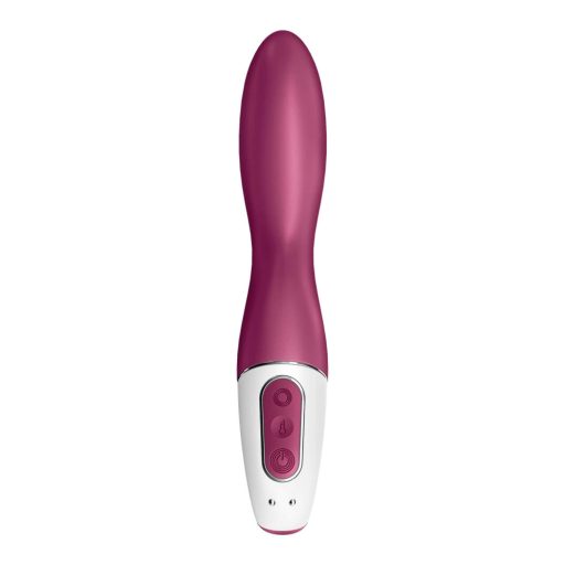 Satisfyer Heated Thrill – App-vezérelt melegítő vibrátor (piros)