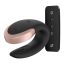 Satisfyer Double Love - App- és távirányítós párvibrátor (fekete)