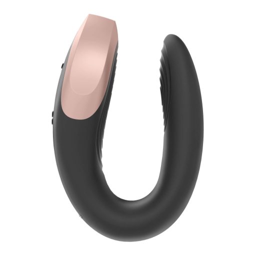 Satisfyer Double Love - App- és távirányítós párvibrátor (fekete)