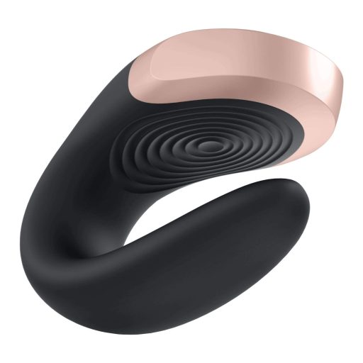 Satisfyer Double Love - App- és távirányítós párvibrátor (fekete)