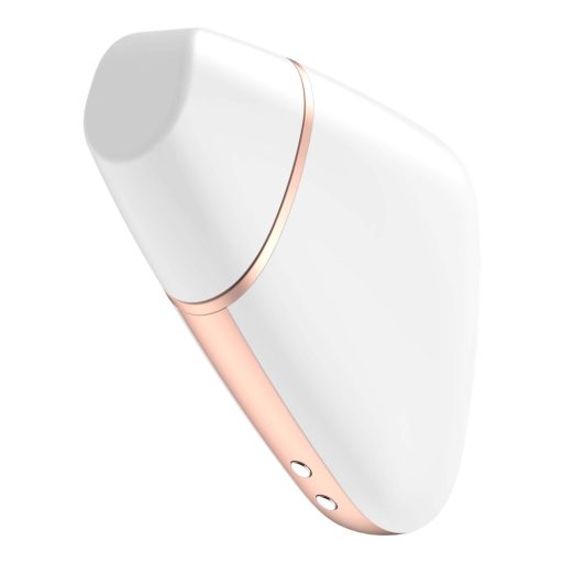 Satisfyer Love Triangle – App-vezérelt léghullámos csiklóizgató (fehér)