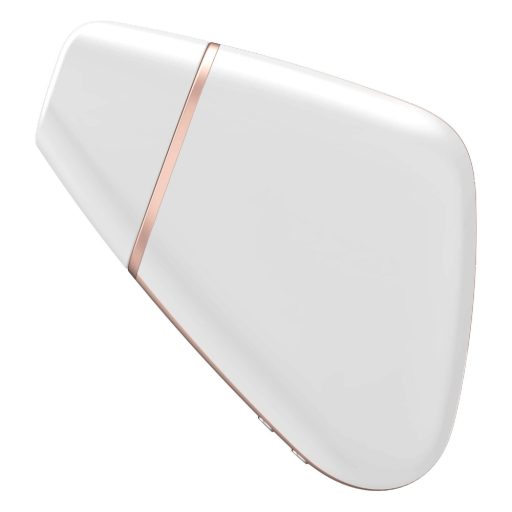 Satisfyer Love Triangle – App-vezérelt léghullámos csiklóizgató (fehér)