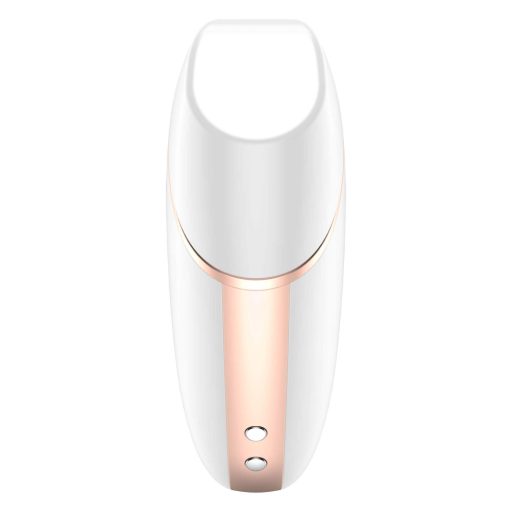 Satisfyer Love Triangle – App-vezérelt léghullámos csiklóizgató (fehér)