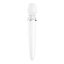 Satisfyer Double Wand-er – App-vezérelt masszírozó vibrátor (fehér)