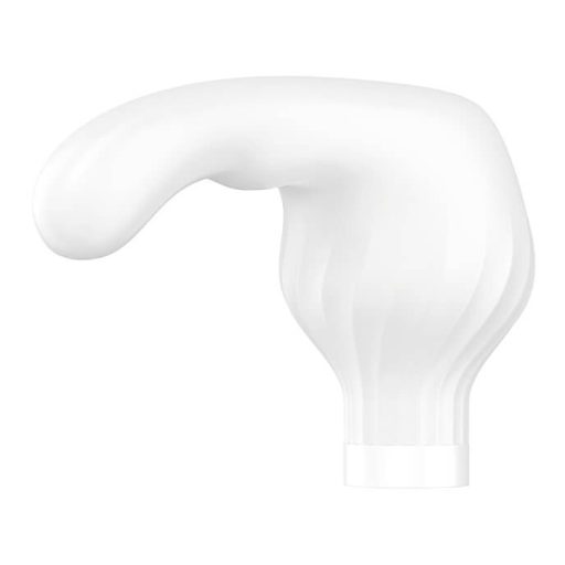 Satisfyer Double Wand-er – App-vezérelt masszírozó vibrátor (fehér)