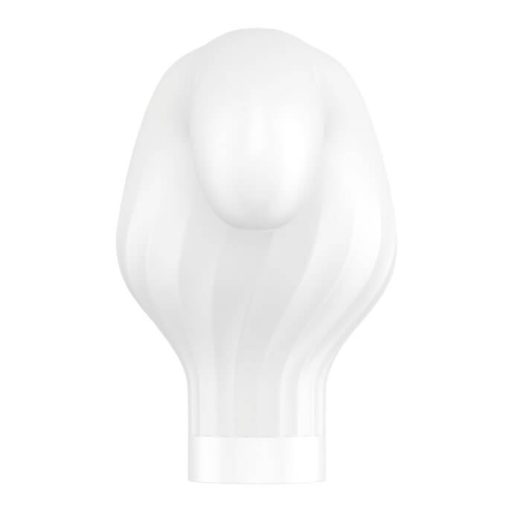 Satisfyer Double Wand-er – App-vezérelt masszírozó vibrátor (fehér)