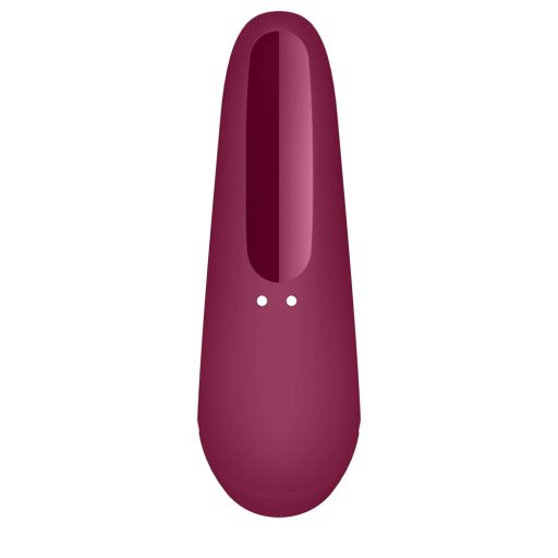 Satisfyer Curvy 1+ - okos léghullámos csiklóizgató (piros)