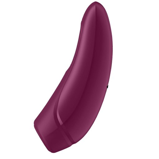Satisfyer Curvy 1+ - okos léghullámos csiklóizgató (piros)