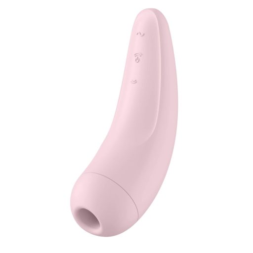 Satisfyer Curvy 2+ - okos léghullámos csiklóizgató (pink)