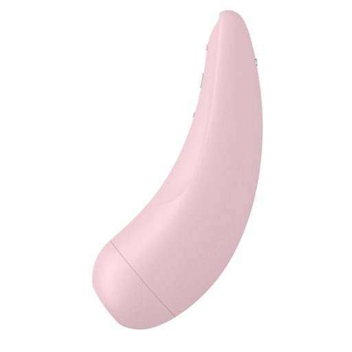 Satisfyer Curvy 2+ - okos léghullámos csiklóizgató (pink)