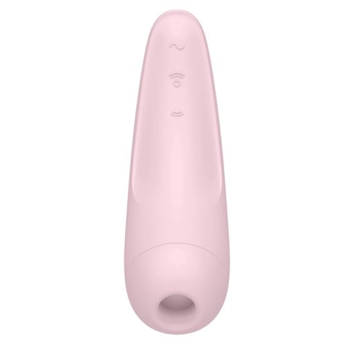 Satisfyer Curvy 2+ - okos léghullámos csiklóizgató (pink)