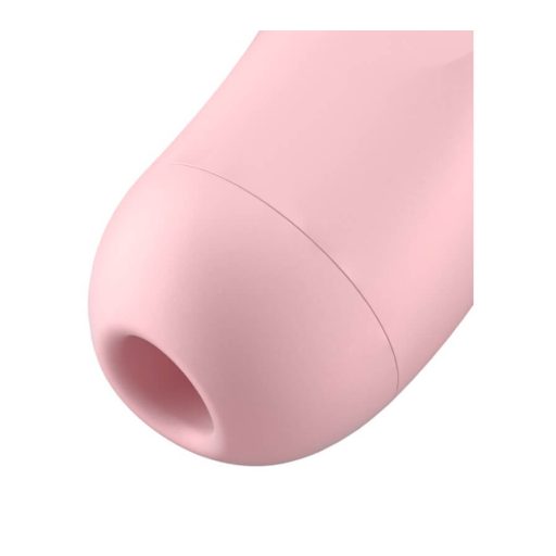 Satisfyer Curvy 2+ - okos léghullámos csiklóizgató (pink)