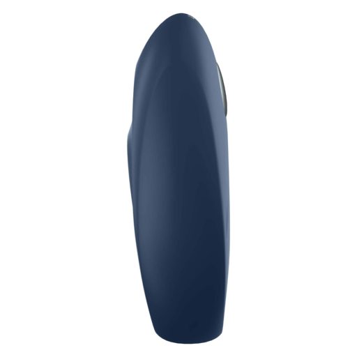 Satisfyer Mighty One - App-vezérelt vibrációs péniszgyűrű (kék)