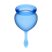 Satisfyer Feel Good - menstruációs kehely szett (kék) - 2db