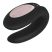 Satisfyer Double Joy - okos vízálló párvibrátor (fekete)