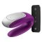 Satisfyer Double Fun - okos párvibrátor (lila)