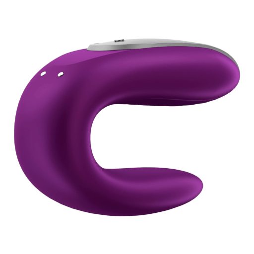 Satisfyer Double Fun - okos párvibrátor (lila)