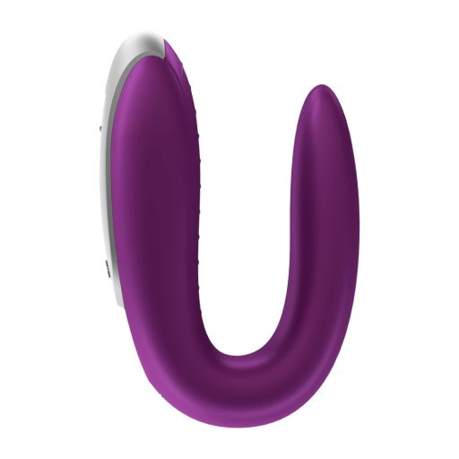 Satisfyer Double Fun - okos párvibrátor (lila)