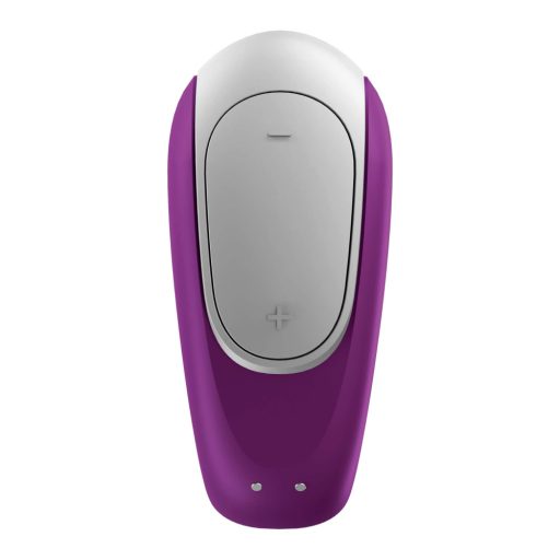 Satisfyer Double Fun - okos párvibrátor (lila)
