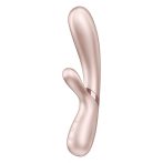 Satisfyer Hot Lover - okos melegítős vibrátor (ezüst)