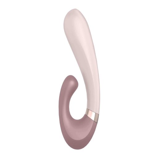 Satisfyer Heat Wave – App-vezérelt melegítő vibrátor (bézs)