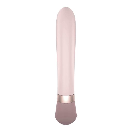 Satisfyer Heat Wave – App-vezérelt melegítő vibrátor (bézs)