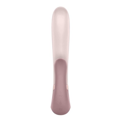 Satisfyer Heat Wave – App-vezérelt melegítő vibrátor (bézs)