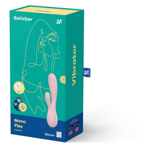 / Satisfyer Mono Flex - okos vízálló vibrátor (pink)