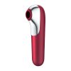 Satisfyer Dual Love - okos hüvelyi és csikló vibrátor (piros)