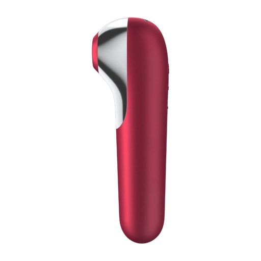 Satisfyer Dual Love - okos hüvelyi és csikló vibrátor (piros)