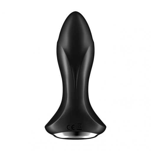 Satisfyer Rotator Plug 1 - gyöngyös anál vibrátor (fekete)