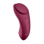   Satisfyer Sexy Secret - okos vízálló csiklóvibrátor (bordó)