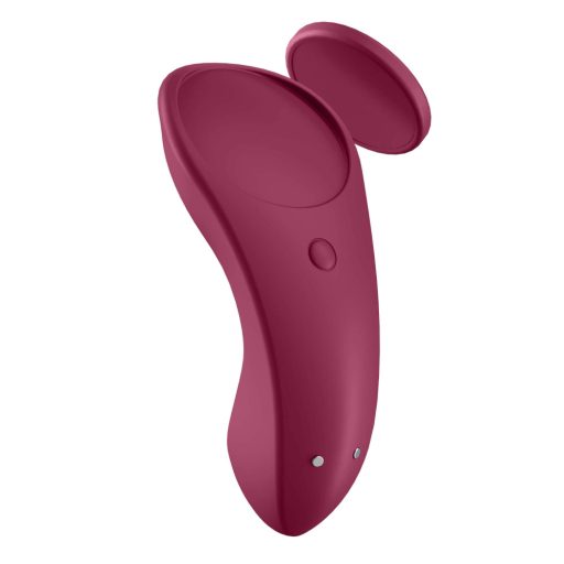 Satisfyer Sexy Secret - hordható App-vezérelt bugyi vibrátor (piros)